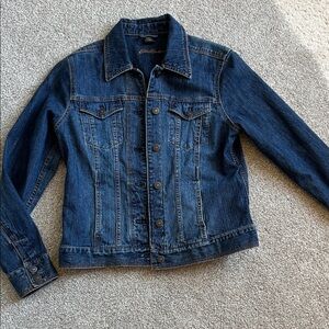 Eddie Bauer Dark Blue Jean Jacket